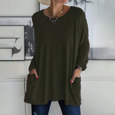 Sistine | Relaxed Long Sleeve Top