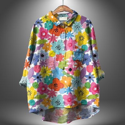 Fiolie | Handcrafted Floral Shirt