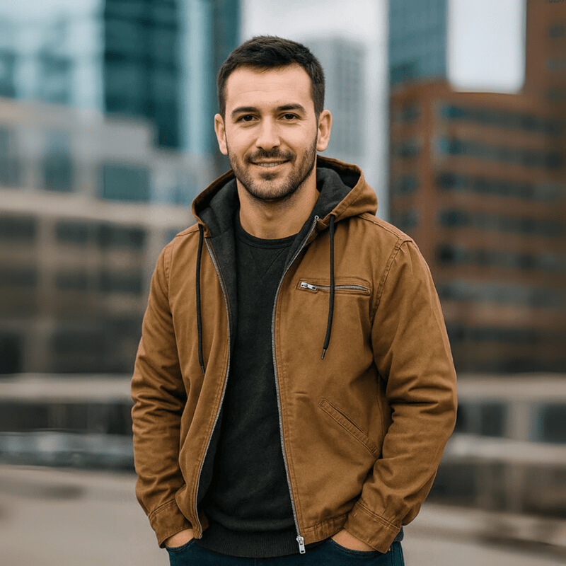 MIKAEL - VINTAGE HERR VINTERROCK KLASSISK ELEGANT