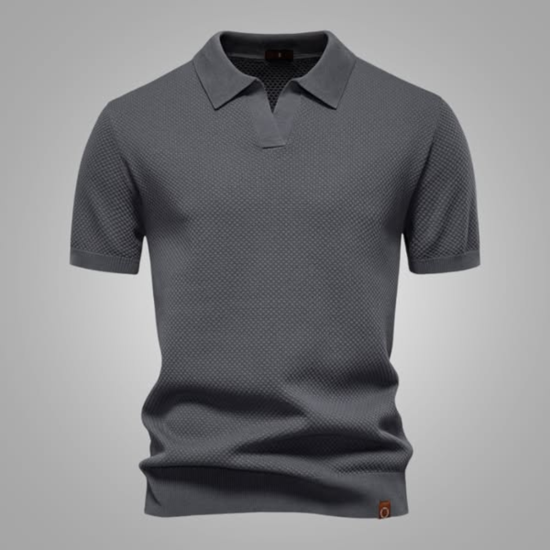 Sébastien™ - Strukturerad Pikétröja