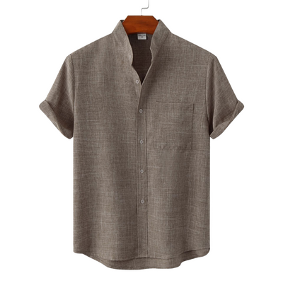 Mackie | Mandarin Collar Shirt