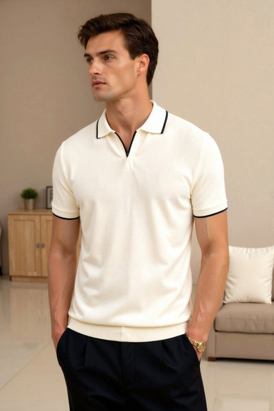 Ulysses | Contrast Slim Fitted Polo