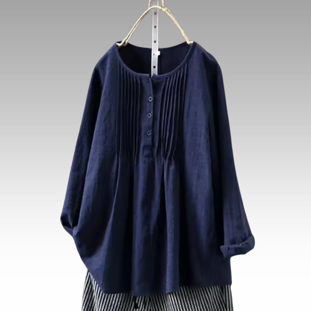 Brezza™ - Luftig och Bekväm Skjorta med Knappar