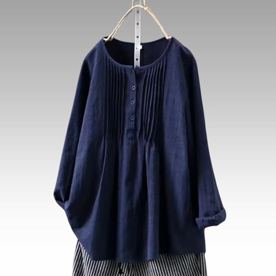 Brezza™ - Luftig och Bekväm Skjorta med Knappar