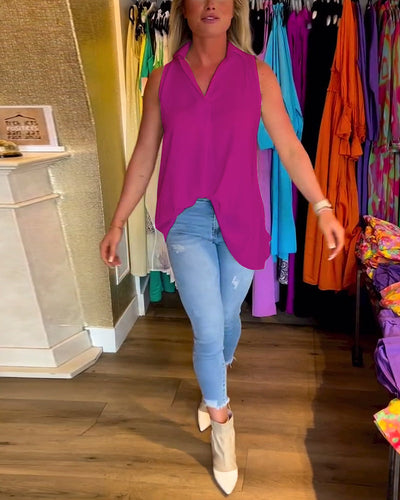 Avni | Chic Sleeveless Blouse