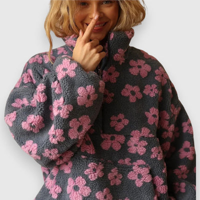 NARIS – MYSIG BLOMMIG VINTERTRÖJA