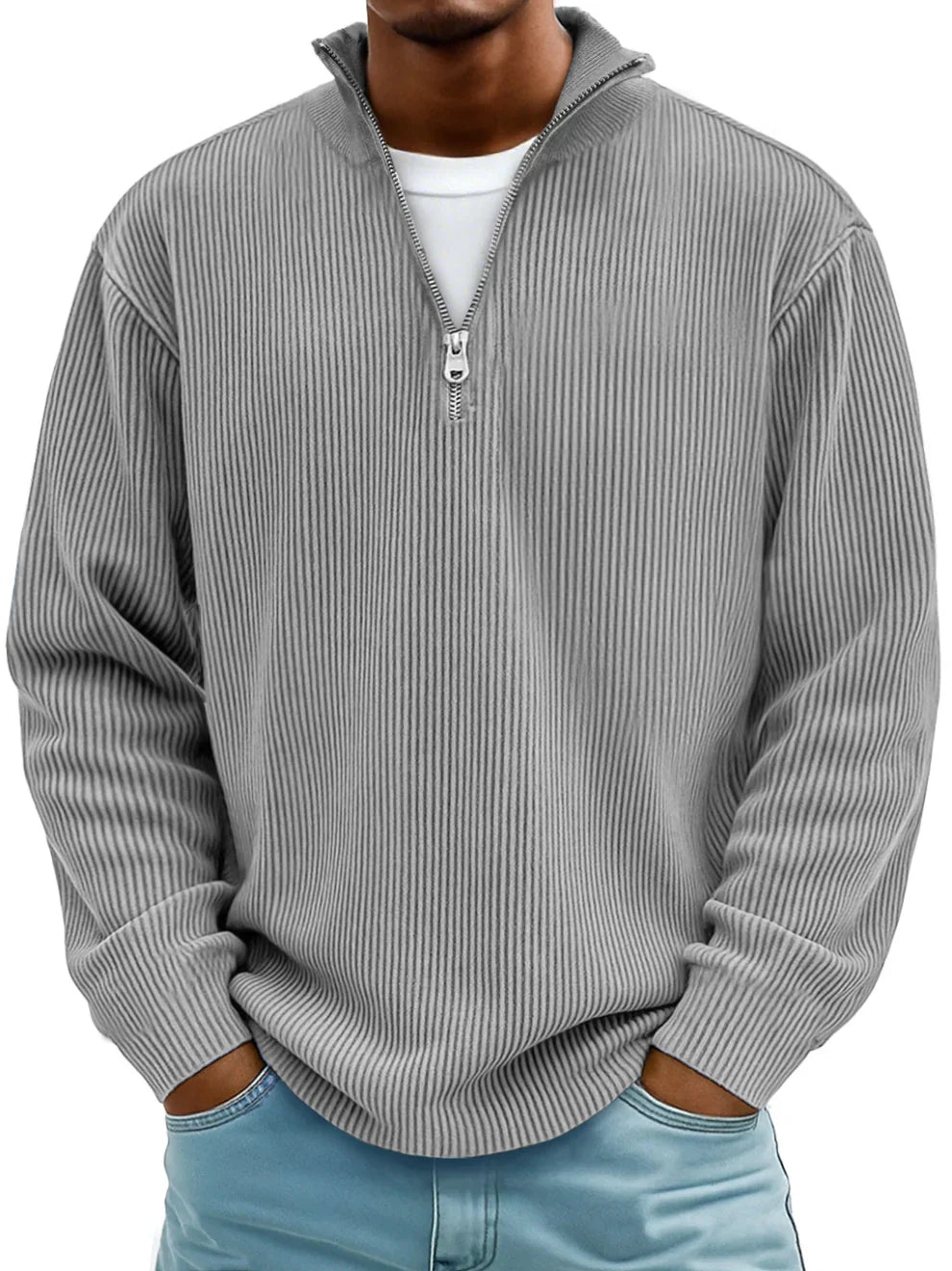 Caden | Men's Half-Zip Sweater