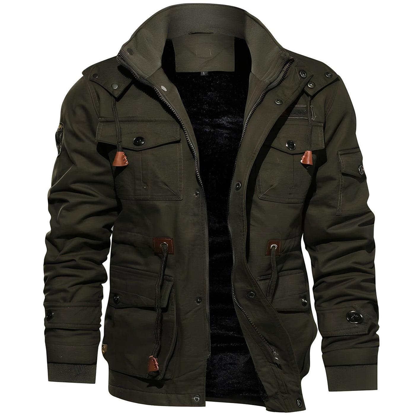 Charlot | Military Jacket with Multiple Pockets