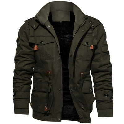 Charlot | Military Jacket with Multiple Pockets