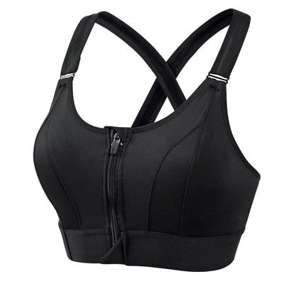Laryssa | Zip Fit Sports Bra Anti-Sweat