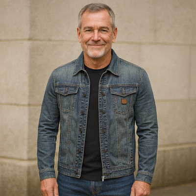 Roman™ - Klassisk Denimjacka