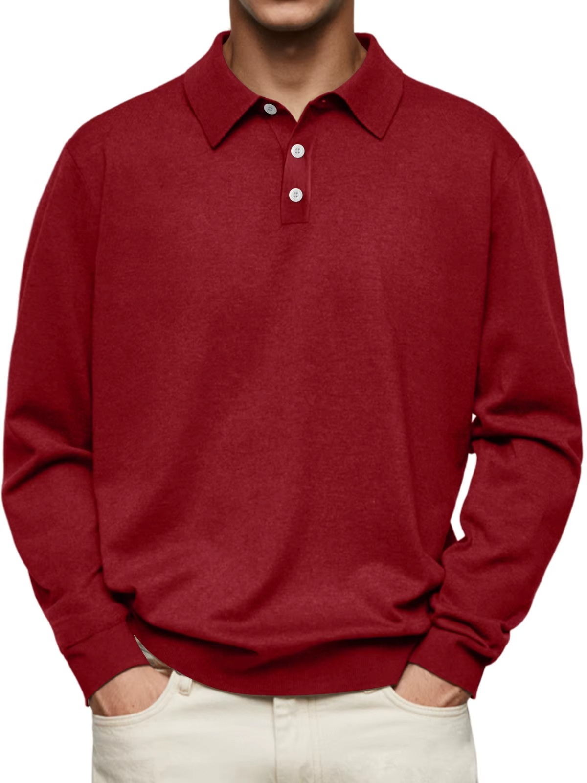 Adrian | Long Sleeve Polo