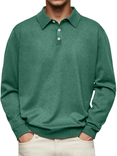 Adrian | Long Sleeve Polo