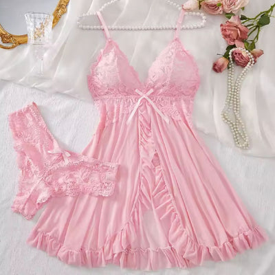 Nadine™ - Förföriskt Spetsunderklädesset i Två Delar