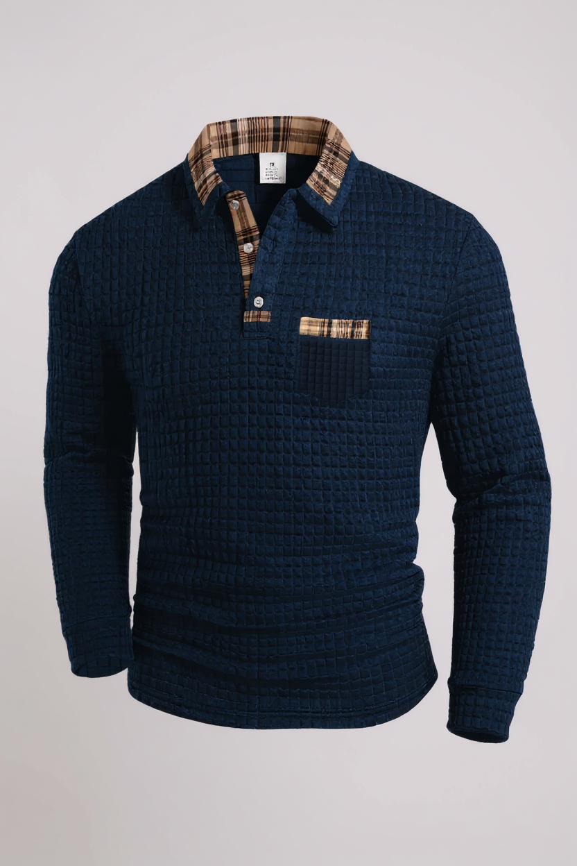 PER - TÄRNET KLASSISK POLOSKJORTA FÖR MÄN