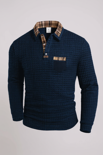 PER - TÄRNET KLASSISK POLOSKJORTA FÖR MÄN