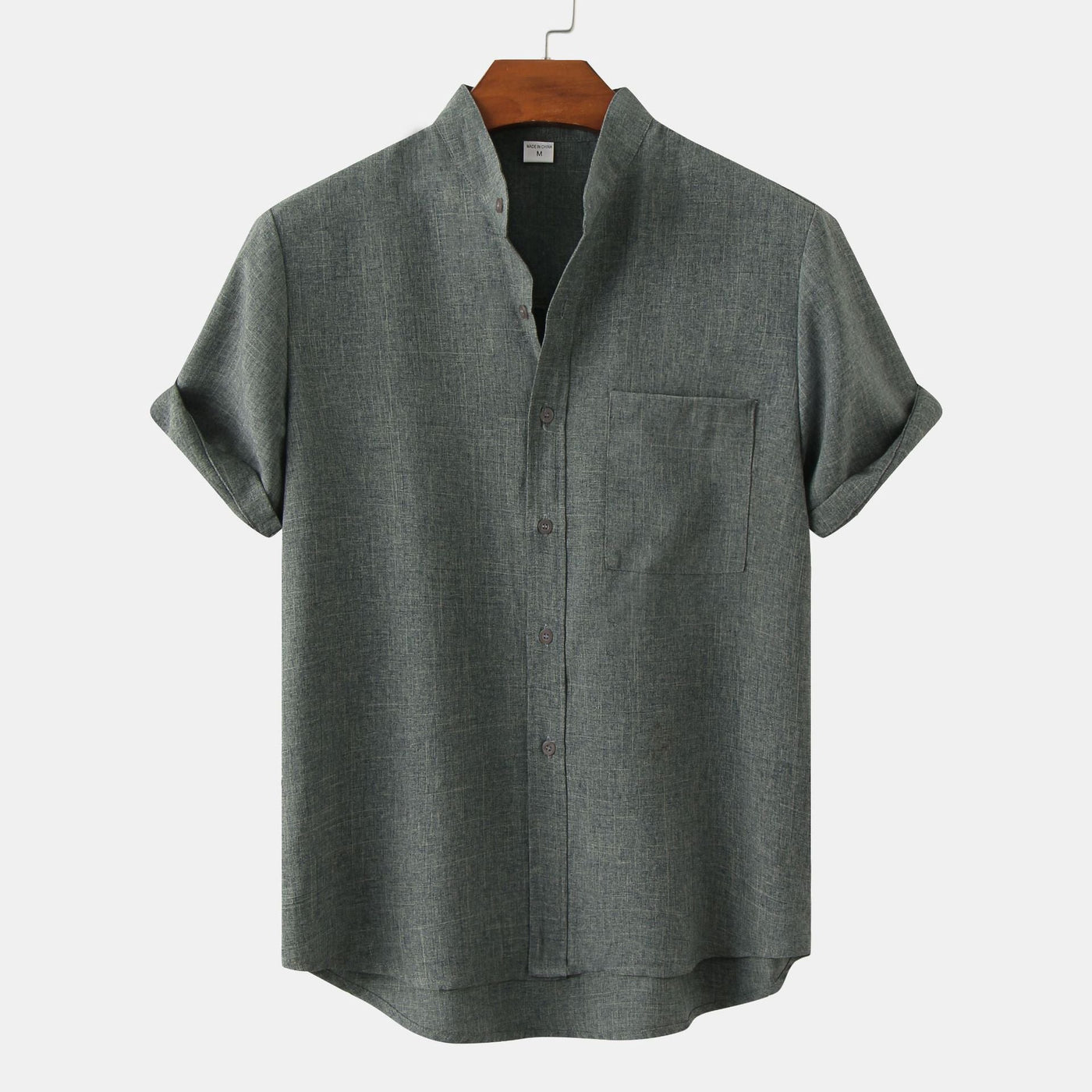 Mackie | Mandarin Collar Shirt