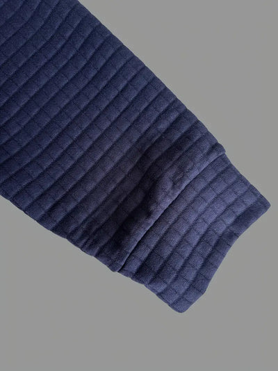 PAULSSON - STRUKTURERAD POLOSKJORTA MED ÄRMFICKA DESIGN