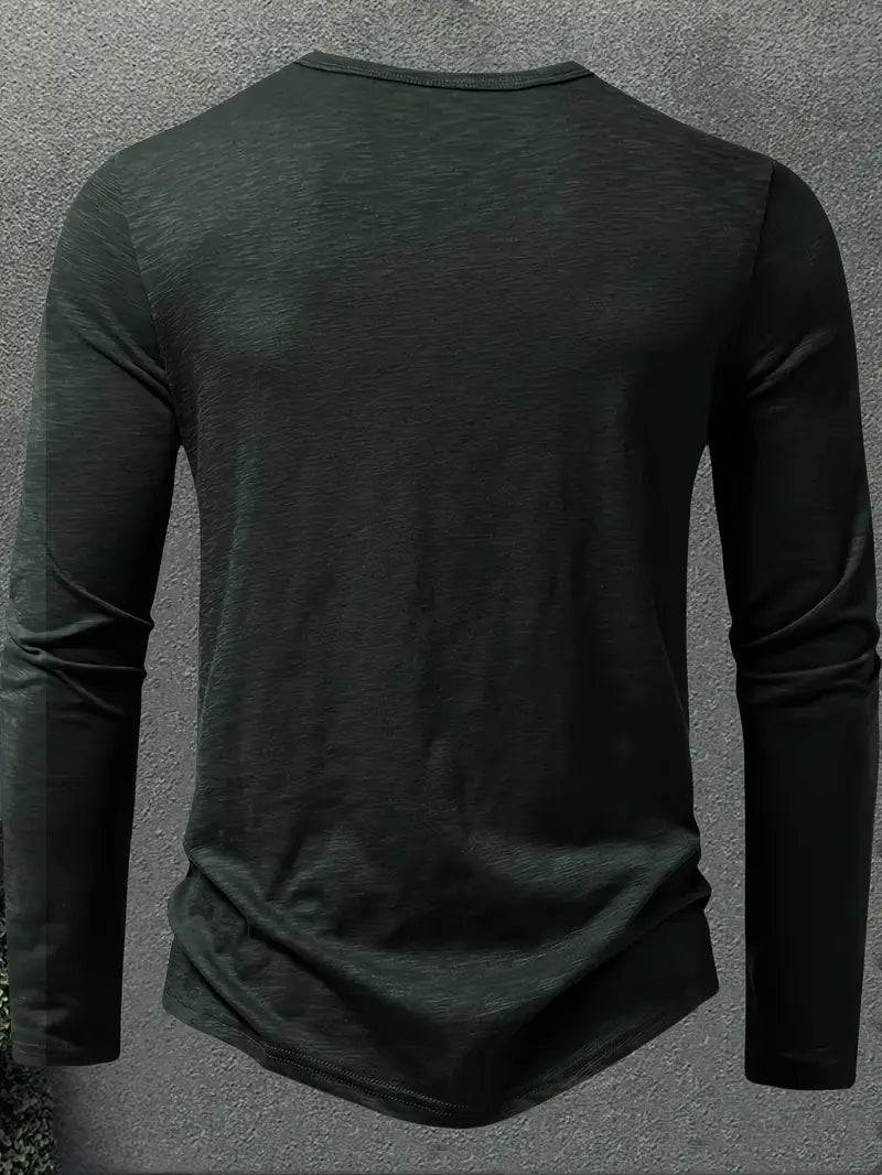 JESPER - LÅNGÄRMAD SKJORTA MED KNAPPSTÄNGNING