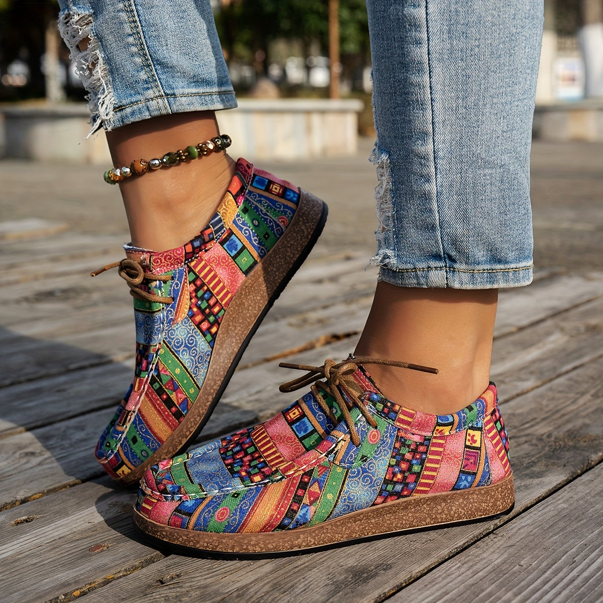 Brinley | Colorful Retro Shoes