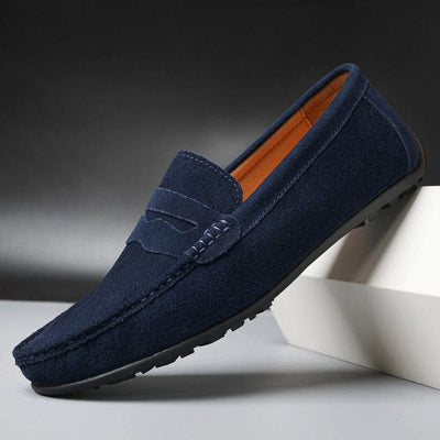 Mikael™ - Supersköna Ortopediska Loafers i Mocka
