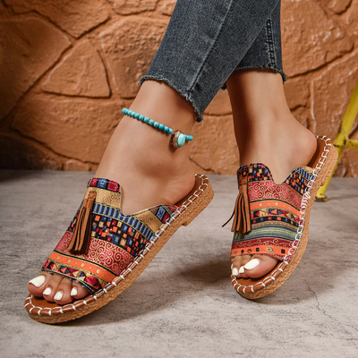 Tindra™ - Boho-stilens Bekväma Sandaler