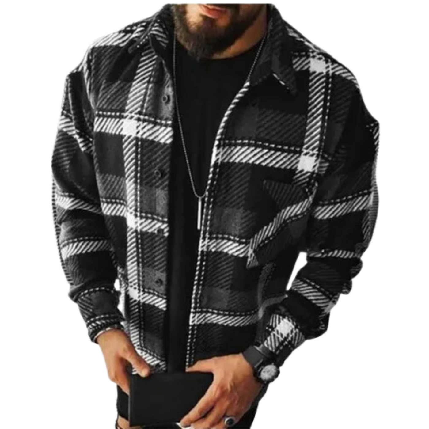 Mathias | Checkered Winter Shirt